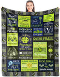 Pickleball Gifts Blanket, Pickleball Gifts for Women/Men, Gifts for Pickleball Lovers, Funny Pickleball Gift, Pickleball Accessories, Pickleball Decoration Throw 50" X 60"