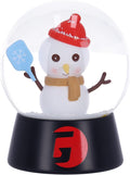 Pickleball Snow Globe - Unique Pickleball Gift with Snowman, Perfect for Pickleball Players & Holiday Keepsakes