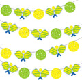 Pickleball Party Banners Cute Pickleball Party Birthday Decorations 4Pcs Pickleball Themed Banner Decorations for Pickleball Theme Party Sport Baby Shower Supplies